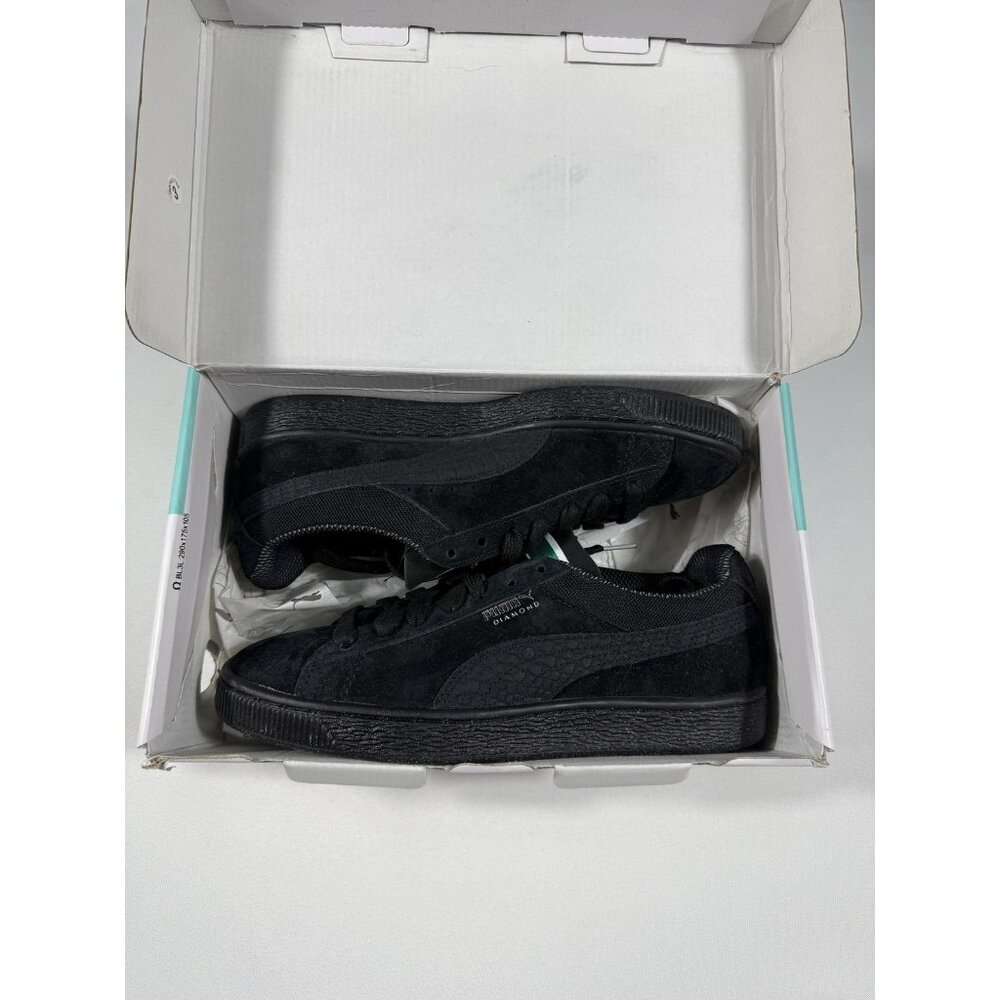 Puma Suede Classic X Diamond Supply Shoes Mens 6.5 Black Sneakers 363001 01